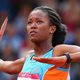Dee-Ann Kentish-Rogers of Anguilla competes in the Women’s Heptathlon Javelin at Hampden Park during day seven of the Glasgow 2014 Commonwealth Games on July 30, 2014 in Glasgow, United Kingdom.